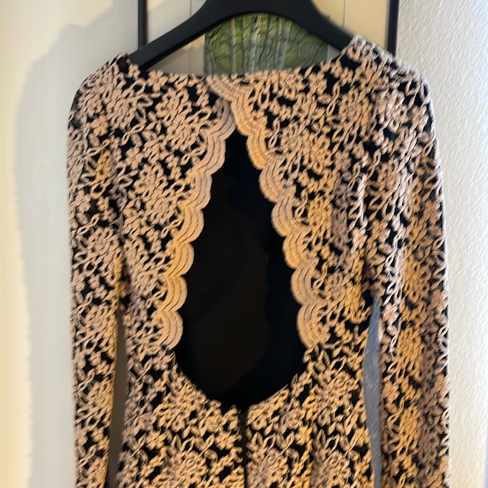 Stunning Alice + Olivia long sleeve dress